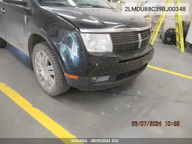 2LMDU88C39BJ00348 2009 Lincoln Mkx