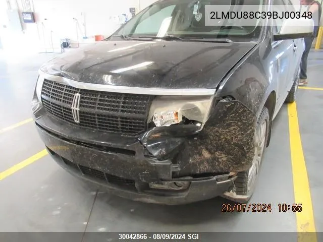 2LMDU88C39BJ00348 2009 Lincoln Mkx