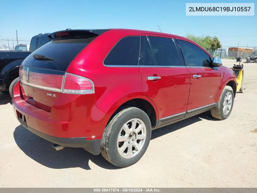 2LMDU68C19BJ10557 2009 Lincoln Mkx