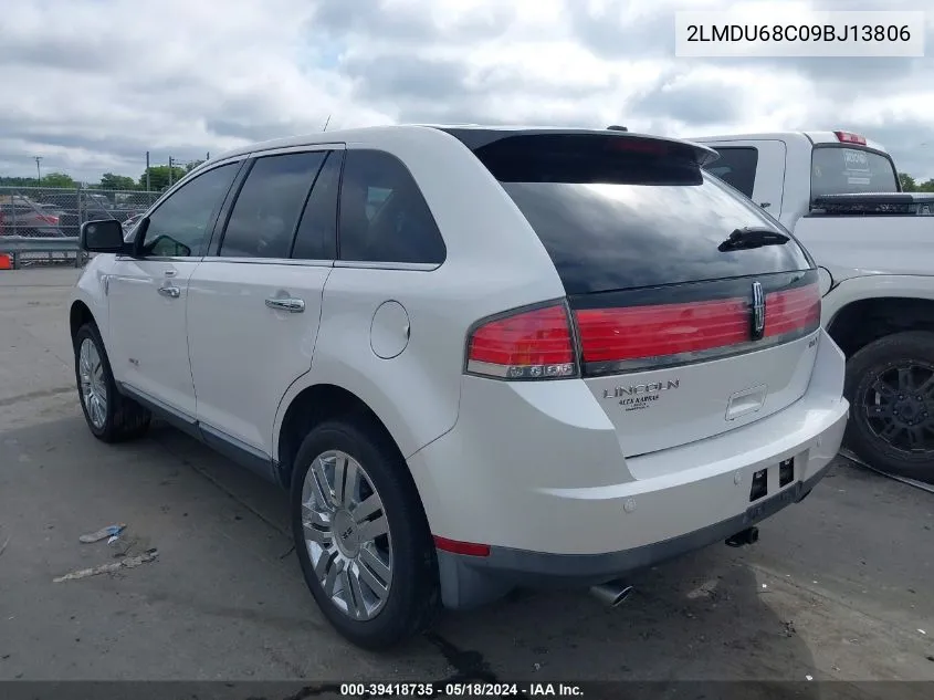 2LMDU68C09BJ13806 2009 Lincoln Mkx