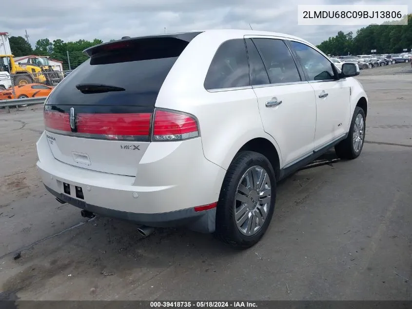 2LMDU68C09BJ13806 2009 Lincoln Mkx