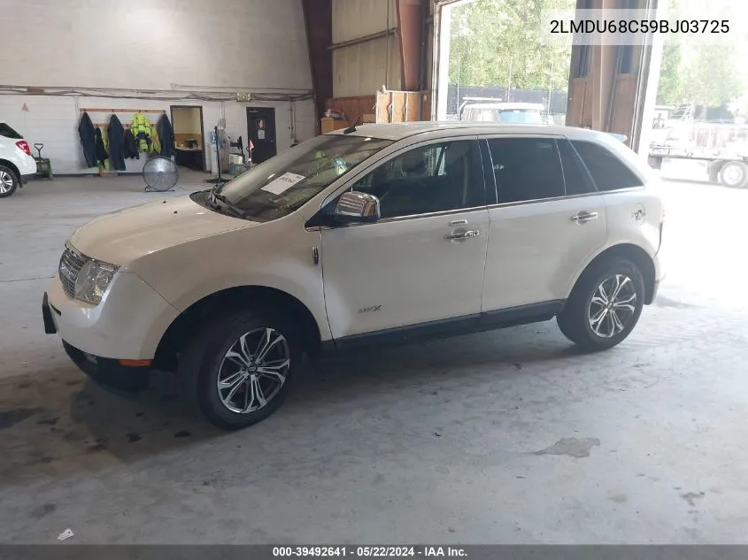 2LMDU68C59BJ03725 2009 Lincoln Mkx