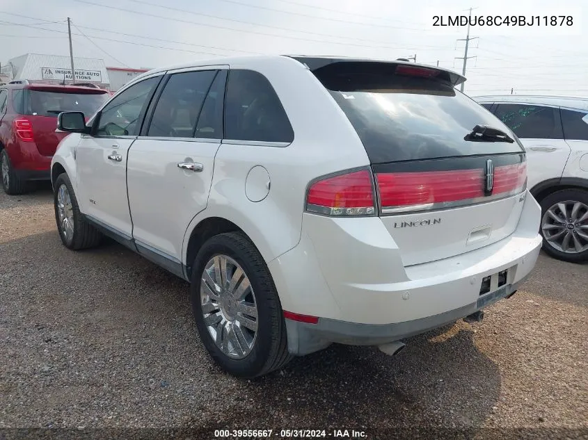 2LMDU68C49BJ11878 2009 Lincoln Mkx