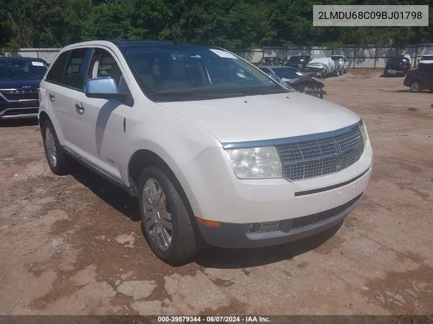 2LMDU68C09BJ01798 2009 Lincoln Mkx