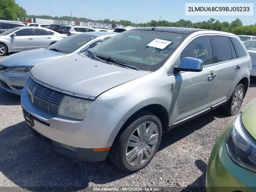 2LMDU68C59BJ05233 2009 Lincoln Mkx