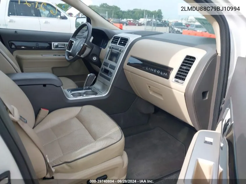 2LMDU88C79BJ10994 2009 Lincoln Mkx