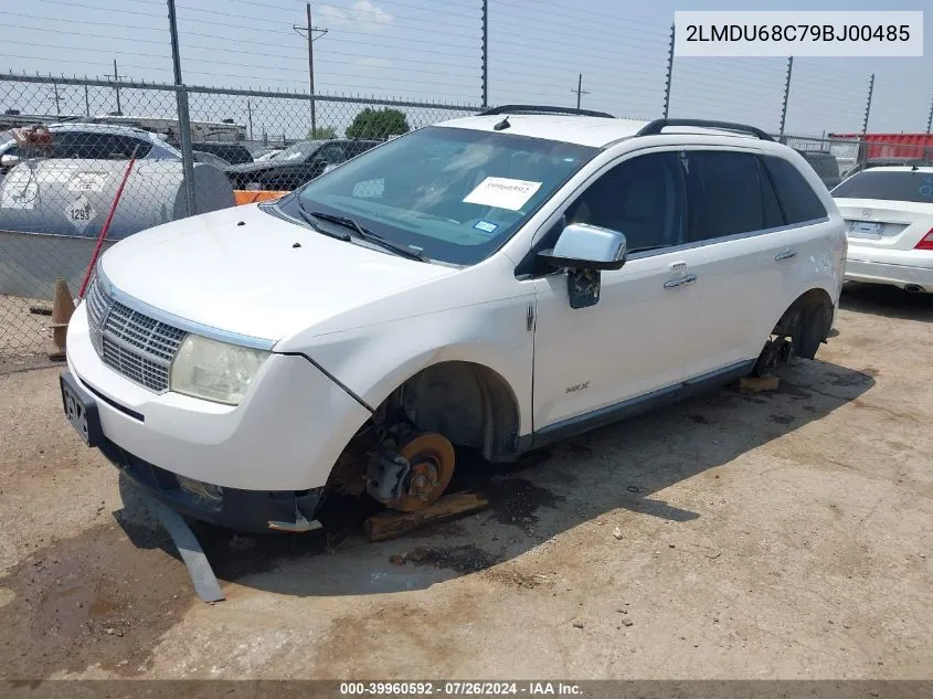 2LMDU68C79BJ00485 2009 Lincoln Mkx