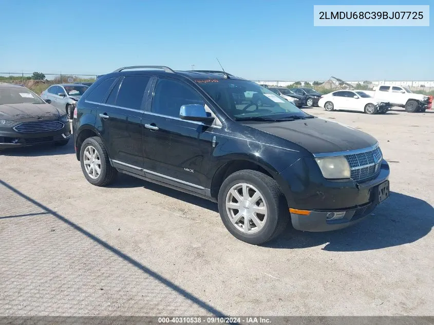 2LMDU68C39BJ07725 2009 Lincoln Mkx