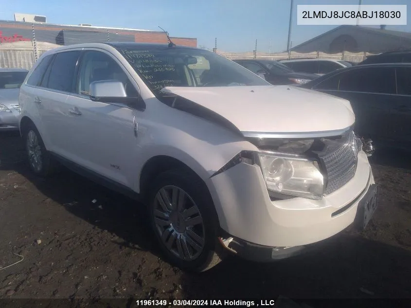 2LMDJ8JC8ABJ18030 2010 Lincoln Mkx