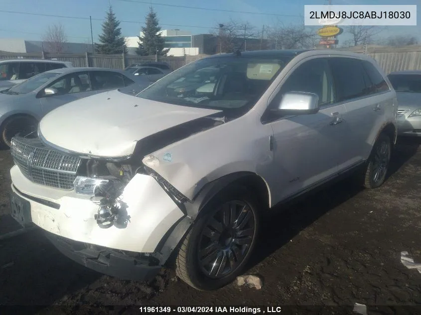 2LMDJ8JC8ABJ18030 2010 Lincoln Mkx