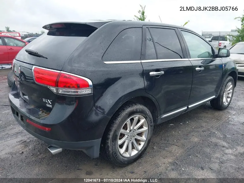 2LMDJ8JK2BBJ05766 2010 Lincoln Mkx