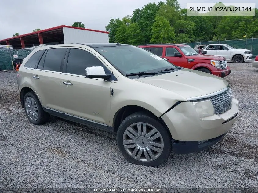 2LMDJ8JC2ABJ21344 2010 Lincoln Mkx