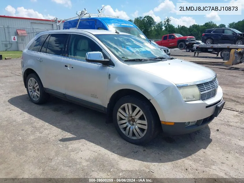 2010 Lincoln Mkx VIN: 2LMDJ8JC7ABJ10873 Lot: 39500259