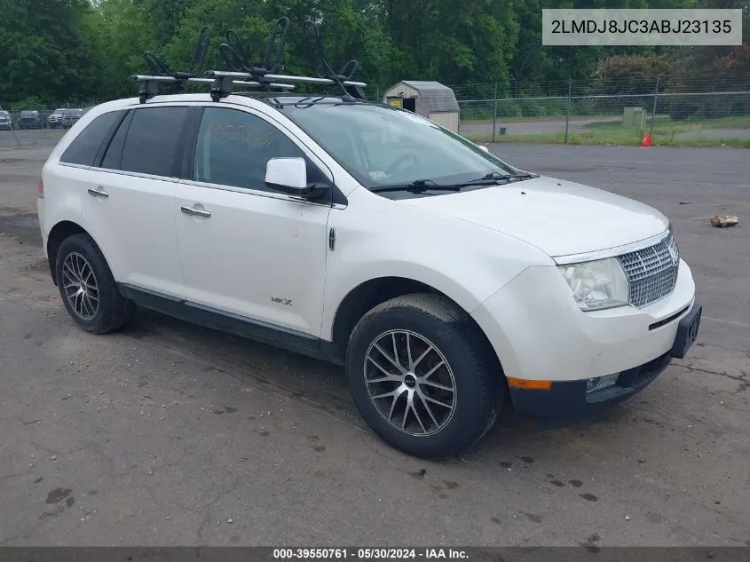 2LMDJ8JC3ABJ23135 2010 Lincoln Mkx