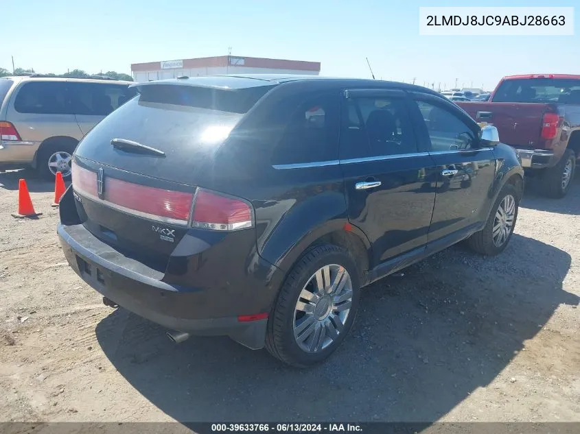 2LMDJ8JC9ABJ28663 2010 Lincoln Mkx