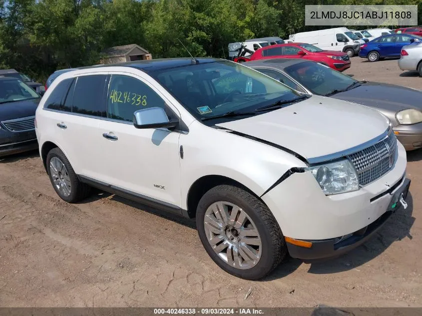 2LMDJ8JC1ABJ11808 2010 Lincoln Mkx