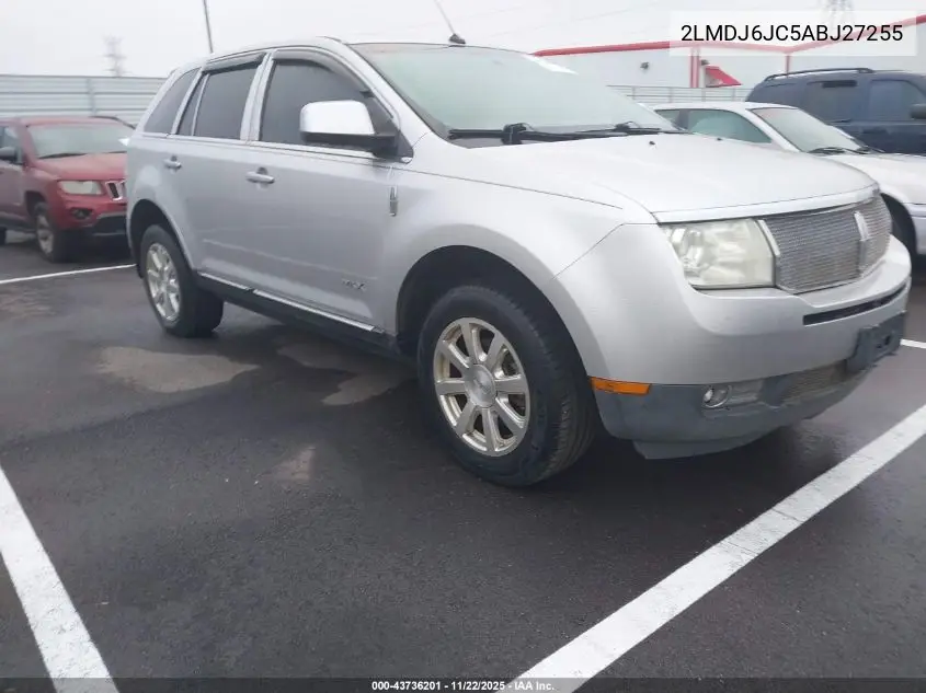 2LMDJ6JC5ABJ27255 2010 Lincoln Mkx