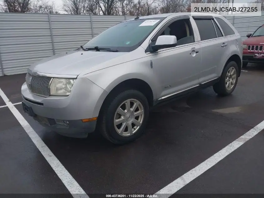 2LMDJ6JC5ABJ27255 2010 Lincoln Mkx