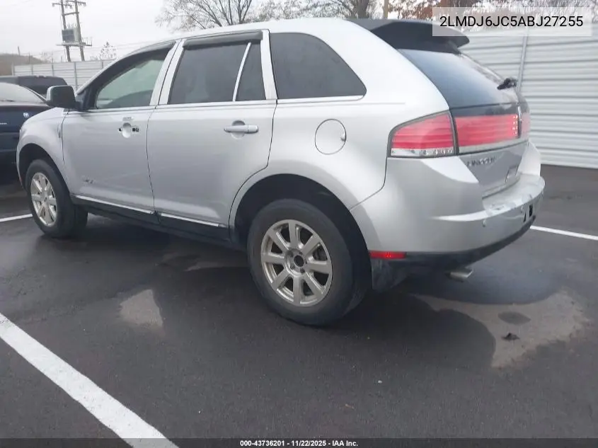 2LMDJ6JC5ABJ27255 2010 Lincoln Mkx