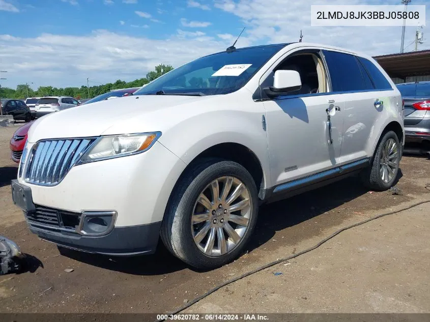 2LMDJ8JK3BBJ05808 2011 Lincoln Mkx