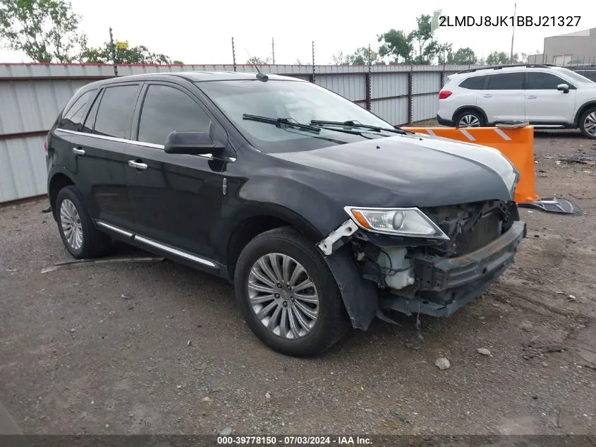 2011 Lincoln Mkx VIN: 2LMDJ8JK1BBJ21327 Lot: 39778150