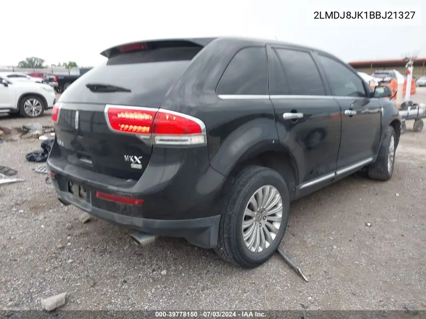 2LMDJ8JK1BBJ21327 2011 Lincoln Mkx