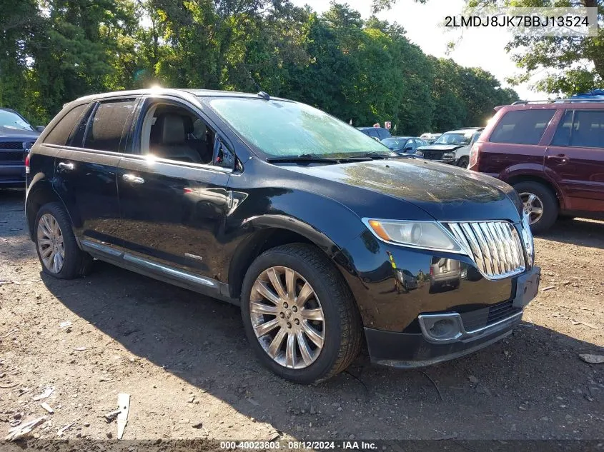 2LMDJ8JK7BBJ13524 2011 Lincoln Mkx