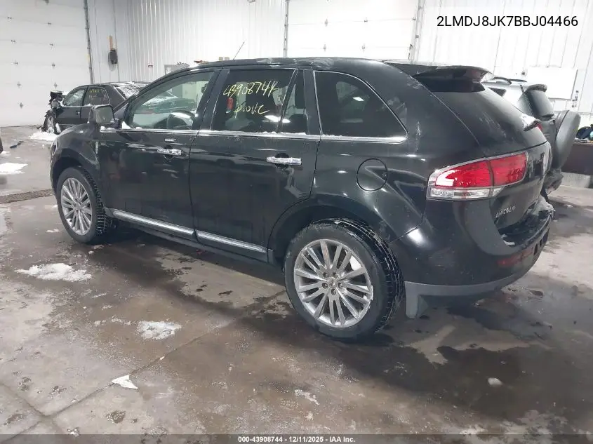 2LMDJ8JK7BBJ04466 2011 Lincoln Mkx