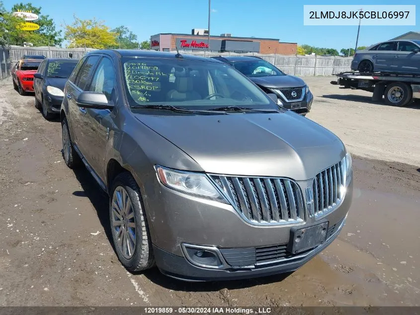 2LMDJ8JK5CBL06997 2012 Lincoln Mkx