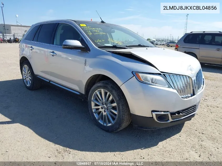 2LMDJ8JKXCBL04856 2012 Lincoln Mkx