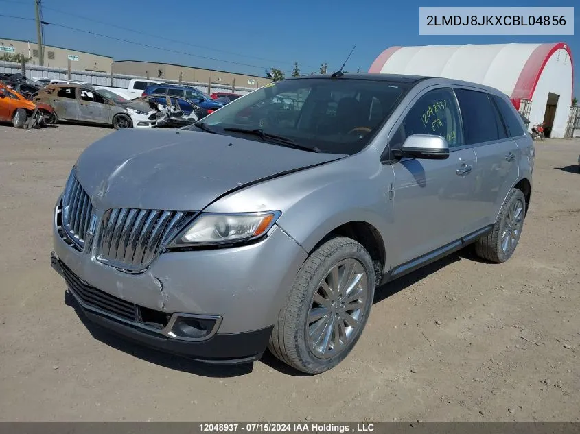 2LMDJ8JKXCBL04856 2012 Lincoln Mkx