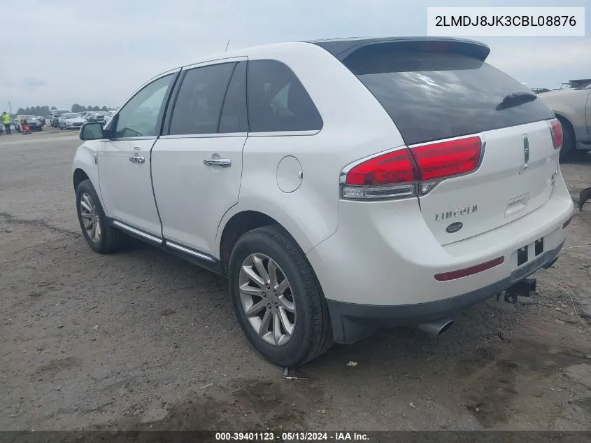 2LMDJ8JK3CBL08876 2012 Lincoln Mkx