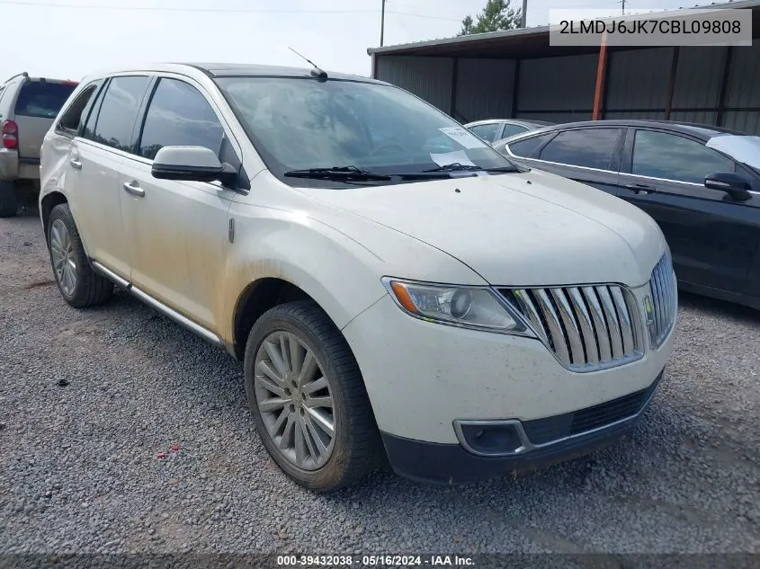 2LMDJ6JK7CBL09808 2012 Lincoln Mkx