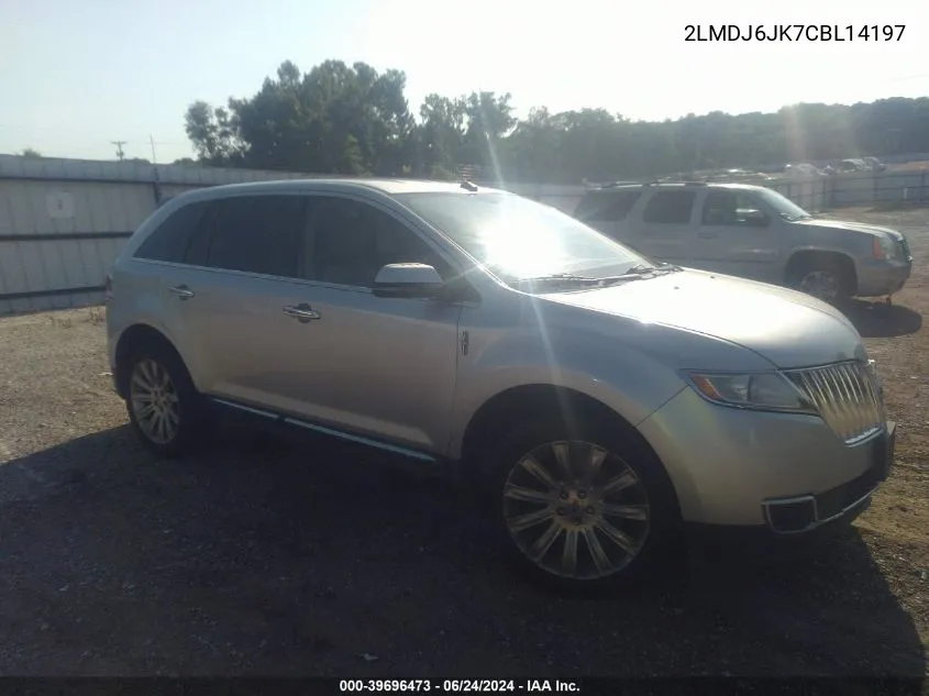 2LMDJ6JK7CBL14197 2012 Lincoln Mkx