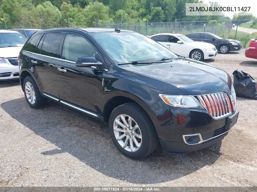 2LMDJ8JK0CBL11427 2012 Lincoln Mkx