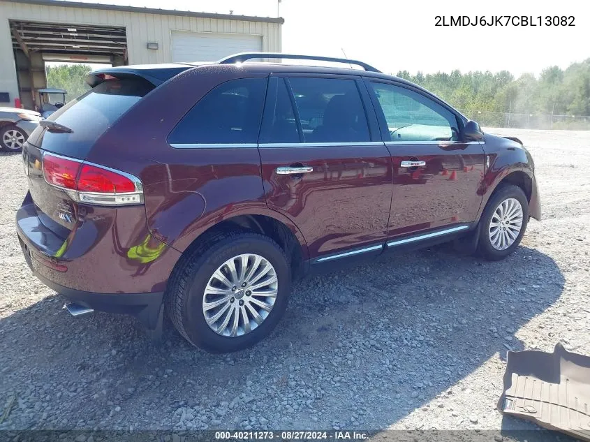 2LMDJ6JK7CBL13082 2012 Lincoln Mkx