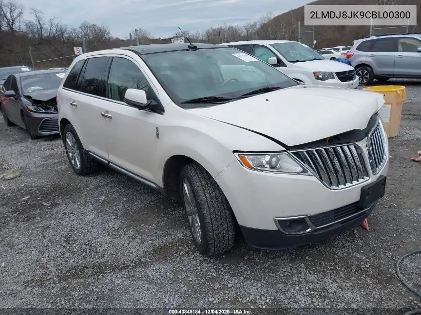 2LMDJ8JK9CBL00300 2012 Lincoln Mkx