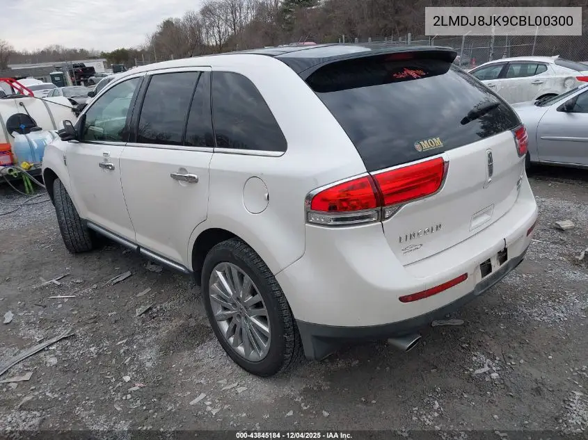 2LMDJ8JK9CBL00300 2012 Lincoln Mkx