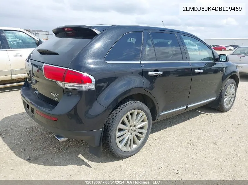 2LMDJ8JK4DBL09469 2013 Lincoln Mkx