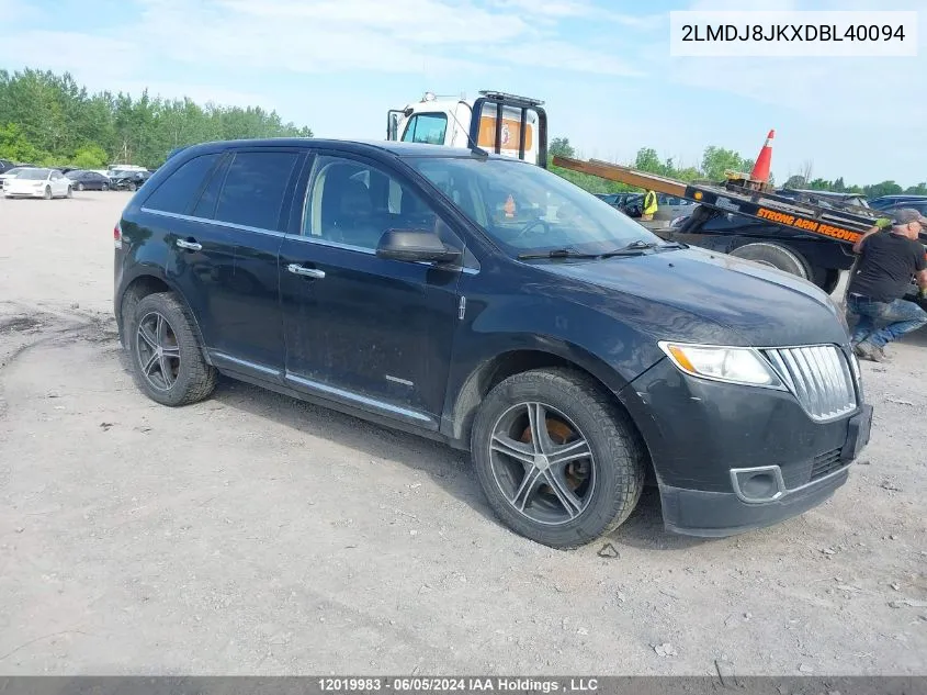 2LMDJ8JKXDBL40094 2013 Lincoln Mkx