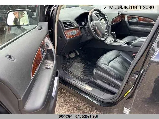 2LMDJ8JK7DBL02080 2013 Lincoln Mkx