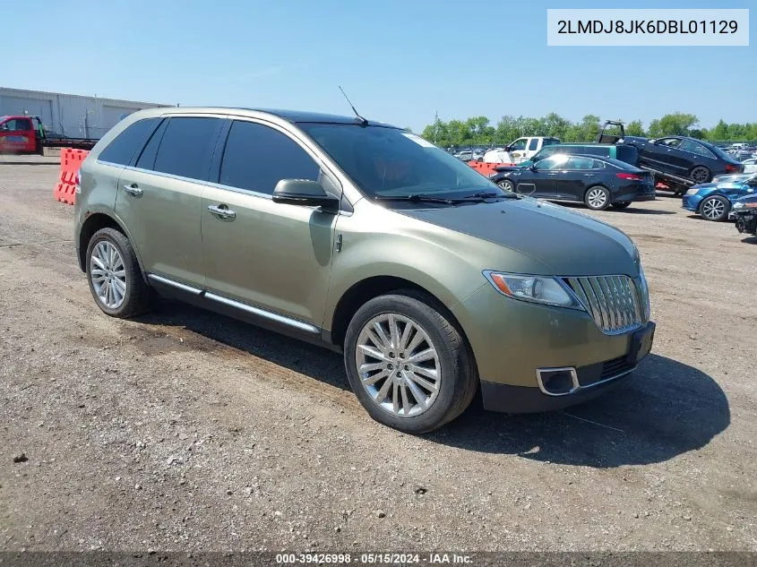 2013 Lincoln Mkx VIN: 2LMDJ8JK6DBL01129 Lot: 39426998