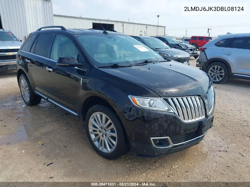 2LMDJ6JK3DBL08124 2013 Lincoln Mkx