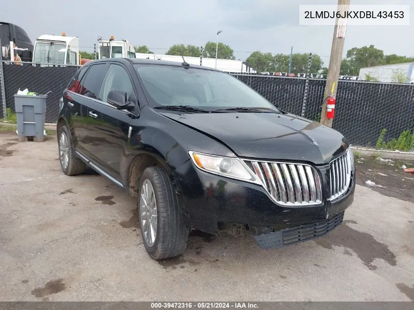 2LMDJ6JKXDBL43453 2013 Lincoln Mkx