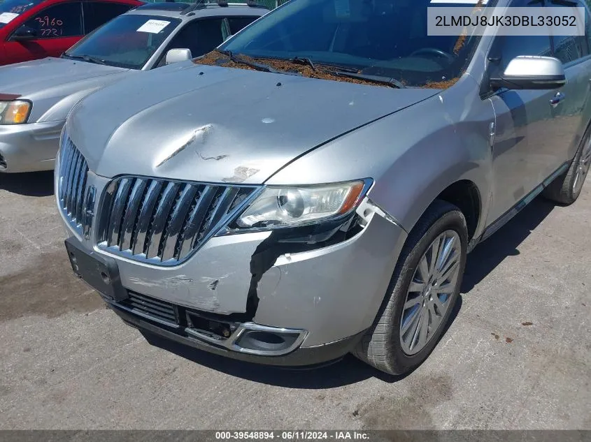 2013 Lincoln Mkx VIN: 2LMDJ8JK3DBL33052 Lot: 39548894