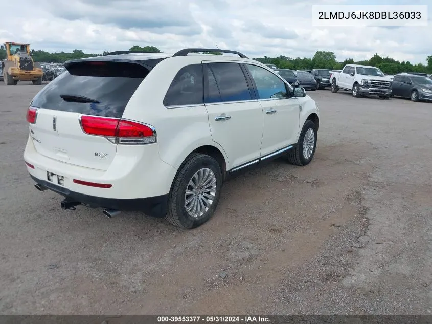 2LMDJ6JK8DBL36033 2013 Lincoln Mkx