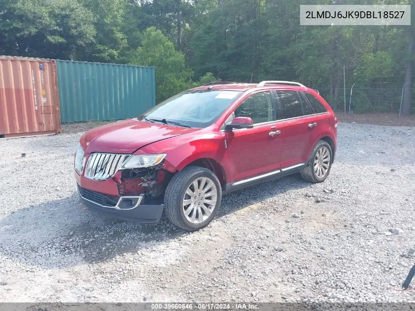 2LMDJ6JK9DBL18527 2013 Lincoln Mkx