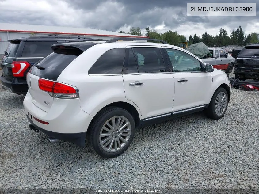 2LMDJ6JK6DBL05900 2013 Lincoln Mkx