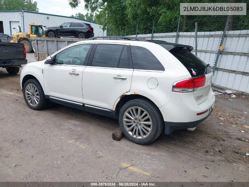 2LMDJ8JK6DBL05083 2013 Lincoln Mkx