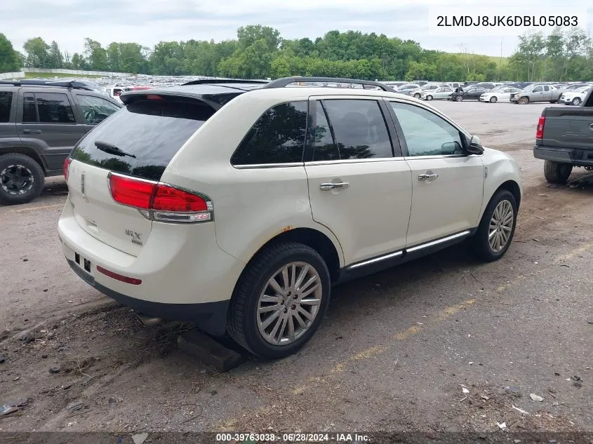 2LMDJ8JK6DBL05083 2013 Lincoln Mkx